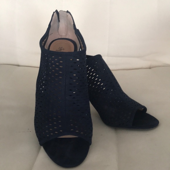 macys peep toe booties